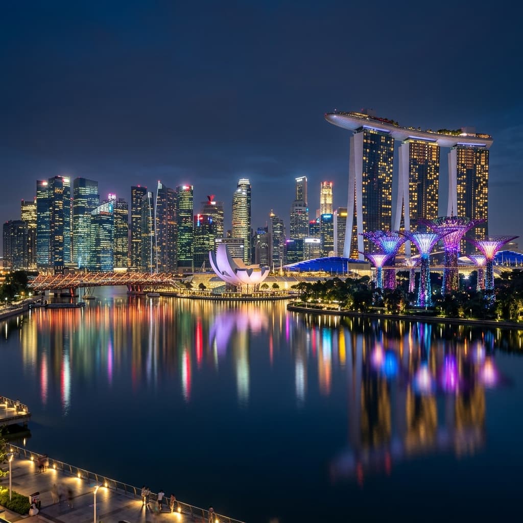Singapore — Đảo Quốc Sư Tử Hiện Đại